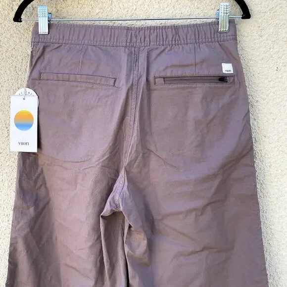 NEW Vuori Ripstop Wide Leg Ankle Pant Size S Hazel Purple Hiking - Picture 8 of 8